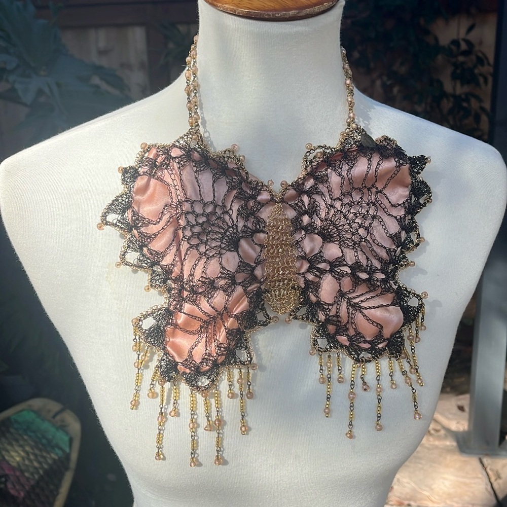 Extraordinary butterfly bag handmade